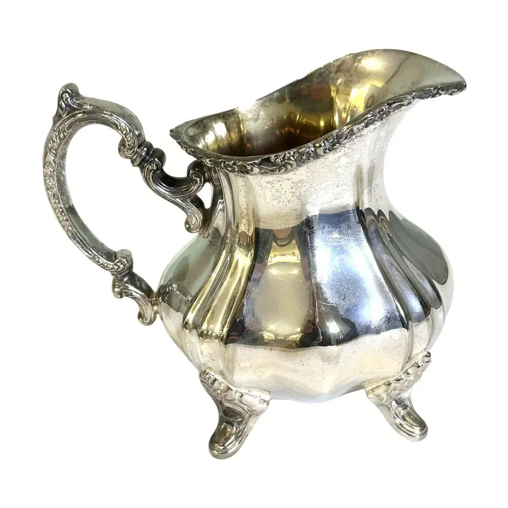 Vintage Towle Silver Plate 'Grand Duchess' Five-Piece Full Tea/Coffee Service